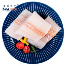 禧美海产 冷冻大西洋真鳕鱼500g/袋 去皮去刺块 4-6块 生鲜 海鲜水产